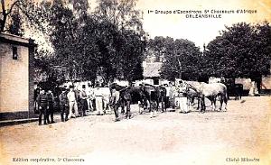 ORLEANSVILLE - 5E CHASSEURS D'AFRIQUE - CASERNE